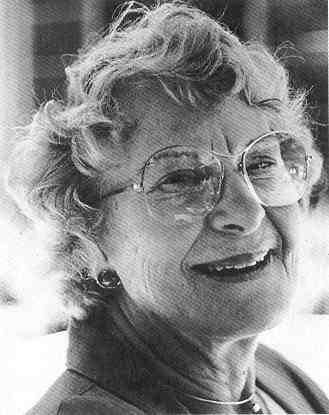 This is a picture of American Psychologist, Virginia Satir.