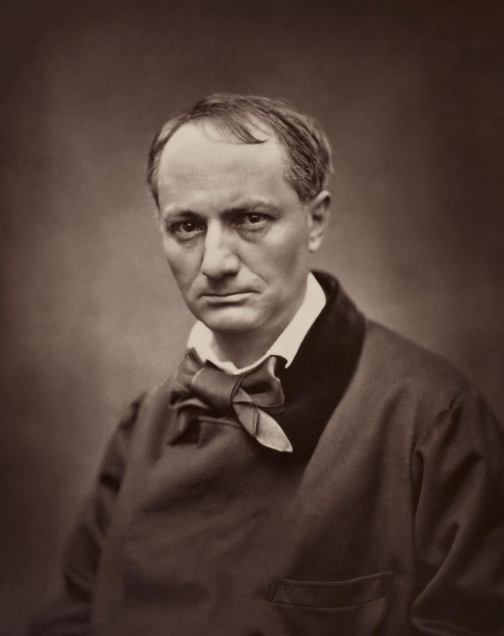 This is a picture pf French Poet, Charles Baudelaire.