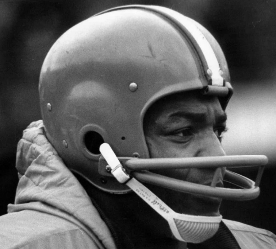Jim Brown scored 43 points in a college game on this day in 1956