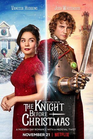 Vanessa Hudgens and Josh Whitehouse stars in Netflixs new movie The Knight Before Christmas.
