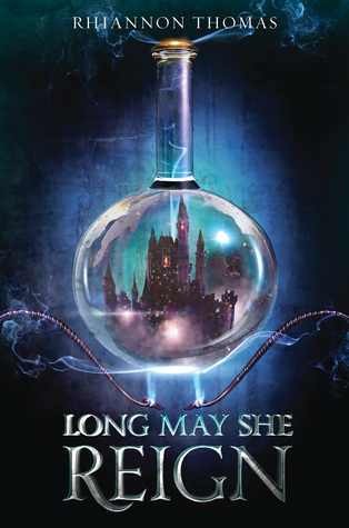 The title page of Long May She Reign, showing the castle Freya must takeover. 