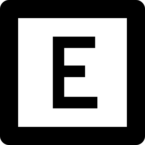 E is one of the five vowels