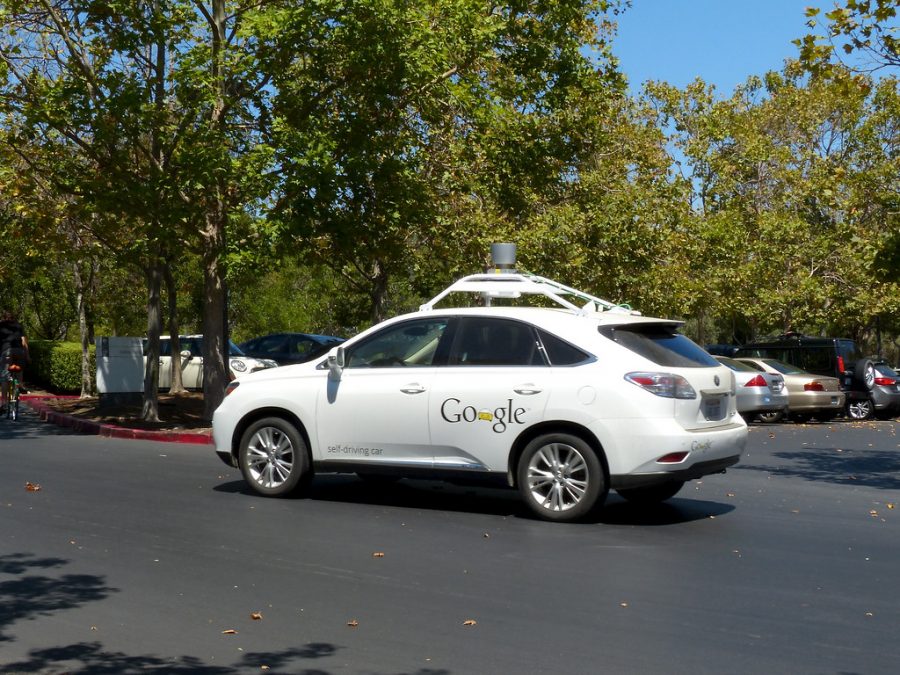 Self-driving cars can be seen in Teslas, Google Cars, etc.