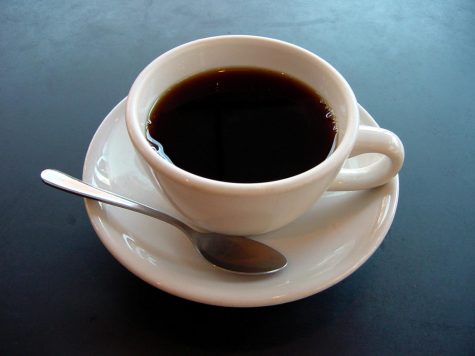 Coffee contains caffiene.