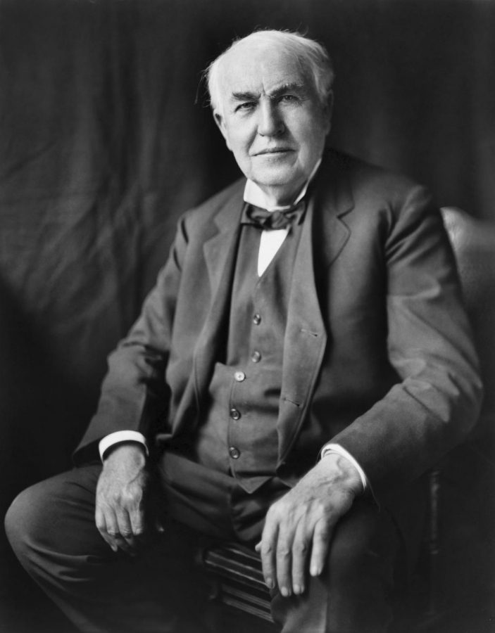 Thomas Alva Edison was an American inventor and businessman who has been described as Americas greatest inventor. He developed many devices in fields such as electric power generation, mass communication, sound recording, and motion pictures.