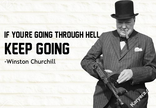 British Prime Minister Winston Churchill led the UK through World War II.