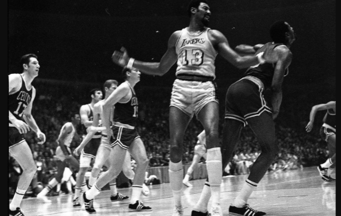 On this day in 1991 the Sixers retired Wilt Chamberlains number