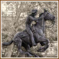Pony Express Statue 