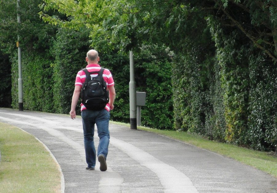 The average person walks 1.5-2 miles each day