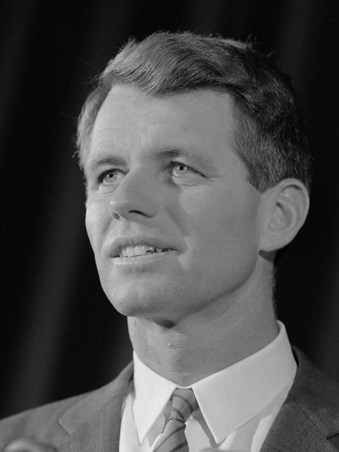 Robert Francis Kennedy, sometimes referred to by the initials RFK and occaisonally Bobby, was an American politician and lawyer who served as the 64th United States Attorney General from January 1961 to September 1964, and as a U.S. Senator from New York from January 1965 until his assassination in June 1968. 
