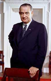 President Lyndon B Johnson 