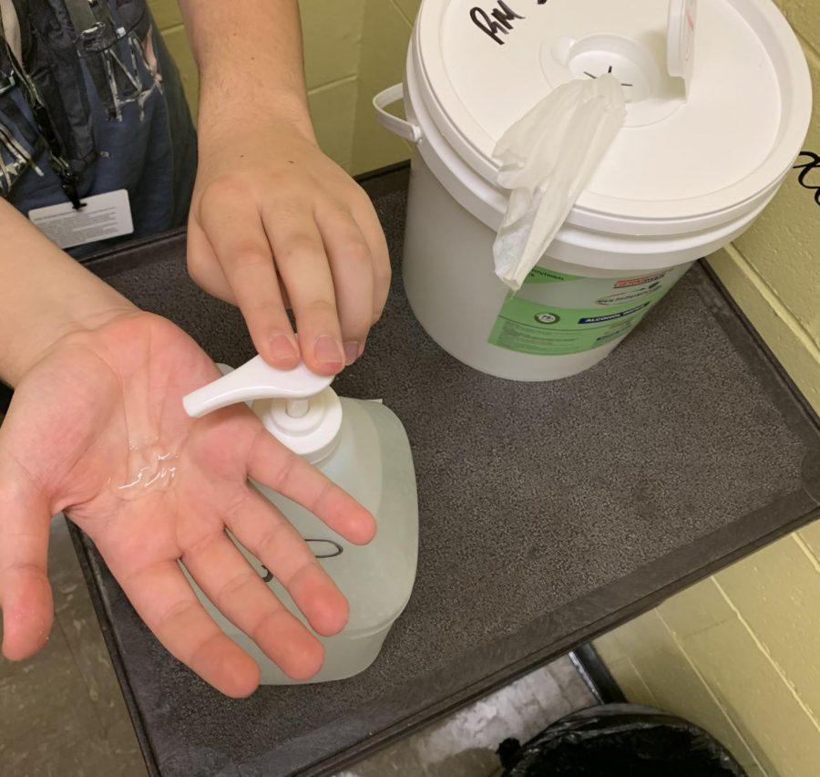 AT the start of class and end of class, students must use the school provided hand-sanitizer and wipes to clean their space and their hands. Are students capable of cleaning properly?
