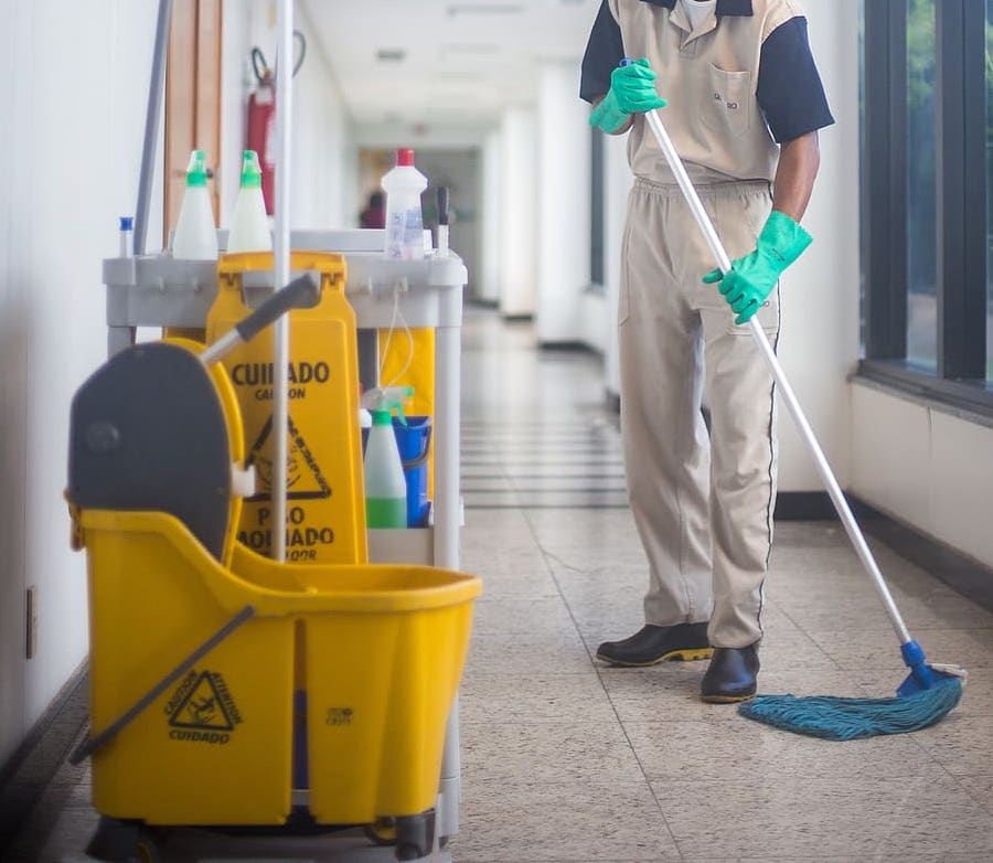 Woodbridge schools are taking extra precautions to maintain a clean school. Janitors are to follow specific guidelines and protocols everyday in order to keep students safe. 