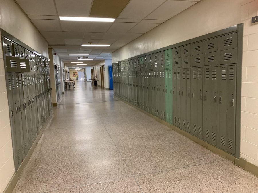 Due to a rise in COVID-19 cases, majority of New Jersey schools currently have empty hallways as students continue learning remotely.