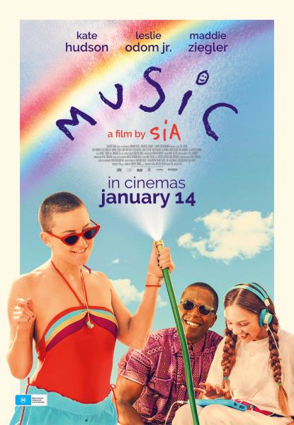 The film MUSIC by Sia received an 8% score on Rotten Tomatoes.