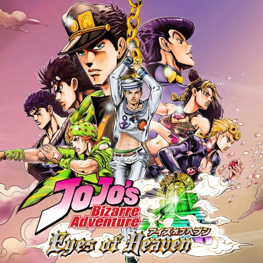 This+is+a+poster+for+the+Jojo+fighting+game.+It+depicts+every+main+character+from+all+8+parts+of+the+manga