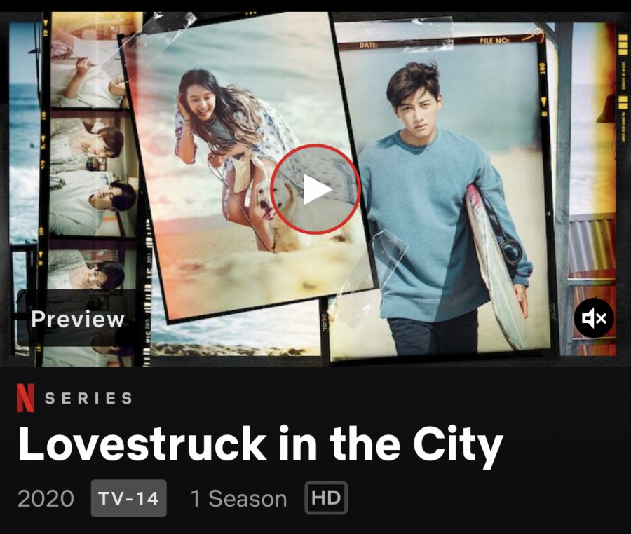 Featured on Netflix, the show Lovestruck in the City is available to watch.