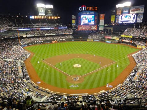 A view of Citi Field. the view from the inside is stunning and connot be replicated from a TV Screen.