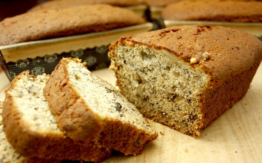 Banana bread is very good for your heart, which is all because of the bananas in them! Bananas are high in potassium, which regulates blood pressure and normalizes the hearts function. 