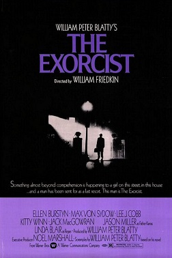 The Exorcist released on December 26, 1973. It is one of the scariest films of all time, and was the first horror film to be nominated for Best Picture.