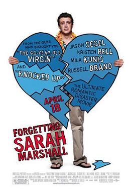 Forgetting Sarah Marshall released on April 18, 2008. The film stars Jason Segel and Kristen Bell.