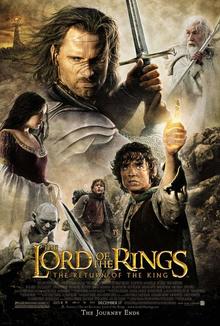 The Lord of the Rings: The Return of the King released on December 17, 2003. The Lord of the Rings films were held by Peter Jackson.