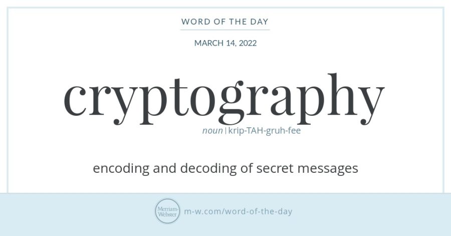 Cryptography allows for a secure way to communicate online. 