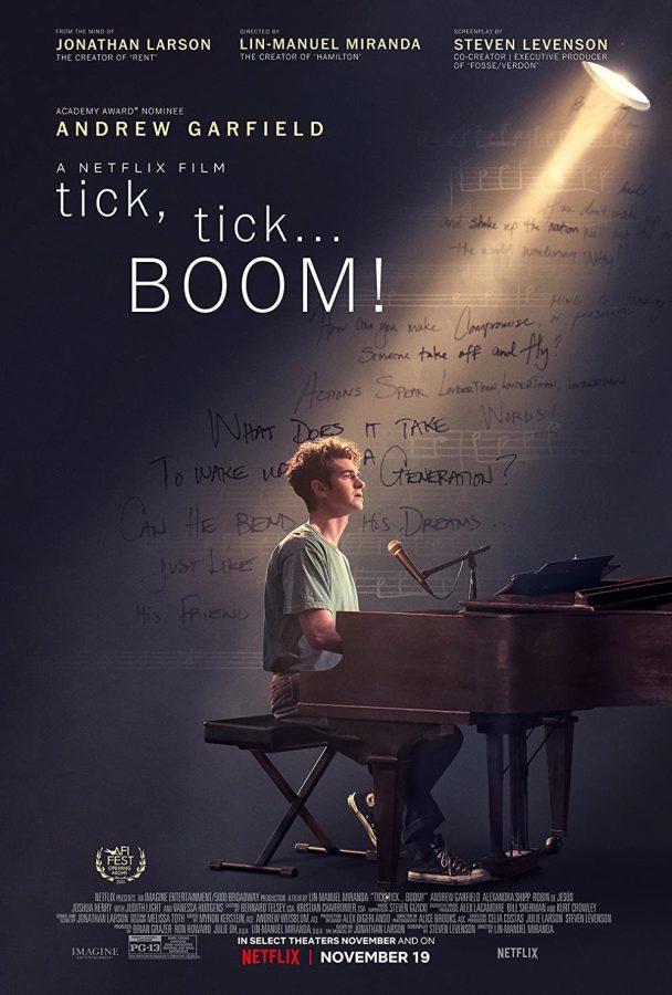 tick...tick...BOOM%21+is+released+on+November+12%2C+2021+in+select+theatres+and+Netflix.+Most+of+the+actors+and+actresses+Lin-Manuel+Miranda+previously+worked+with+have+returned+for+this+film.