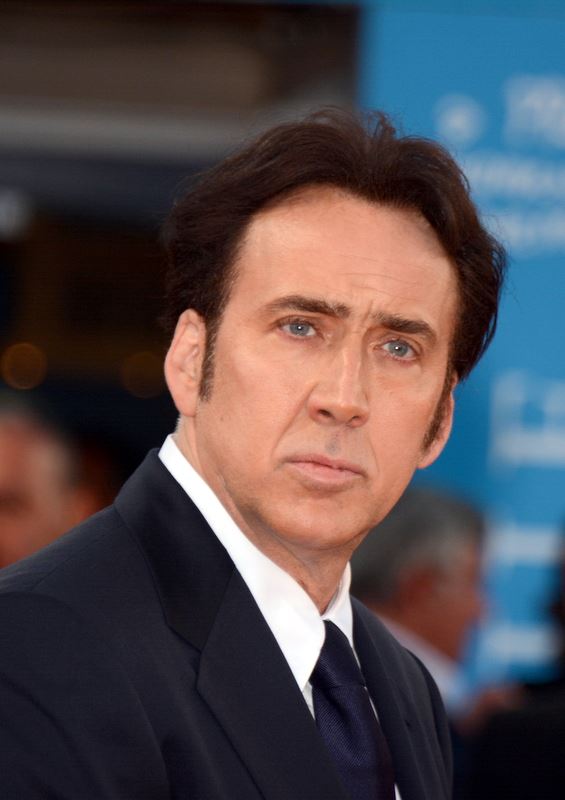 Nicolas Cage is an actor best known for the National Treasure films.
