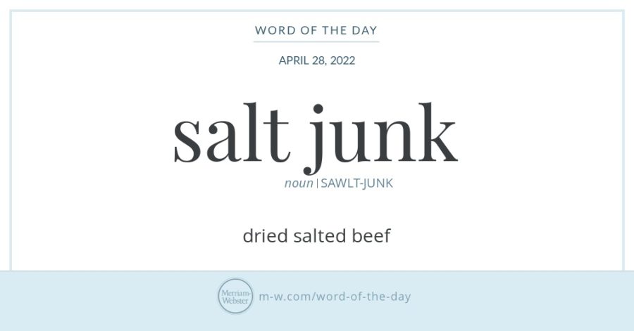 In some countries around the world, people like to have salt junk for breakfast. 