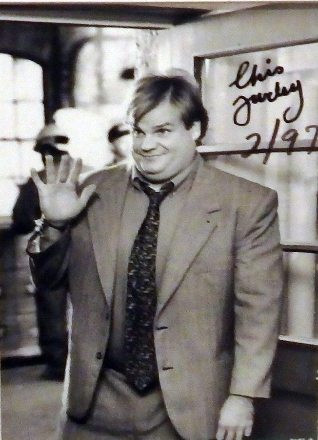 Chris Farley is a comedian best known for his work on Saturday Night Live.