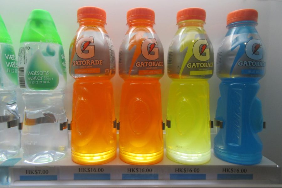It's well-known that sports drinks, such as Gatorade, are popular among athletes. However, many suggest that drinking water  might be better for atheletes than drinking electrolytes are. 