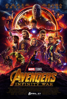 Avengers: Infinity War is part one to the end of the Infinity Saga. The film was directed by the Russo brothers.