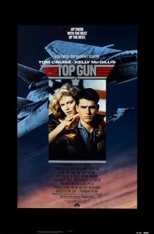 Top Gun stars Tom Cruise as Maverick in the fun 80s flick. Maverick is a fighter pilot who was sent to Top Gun.
