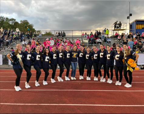 At their first game, Colonia Dance Team entertained the audience with their brand-new choreography. They also performed at half-time.