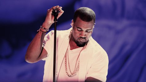Pictured is rapper Ye, formerly known as Kanye West, performing in 2011. This was two years after Ye interrupted Taylor Swifts 2009 Video Music Awards speech.