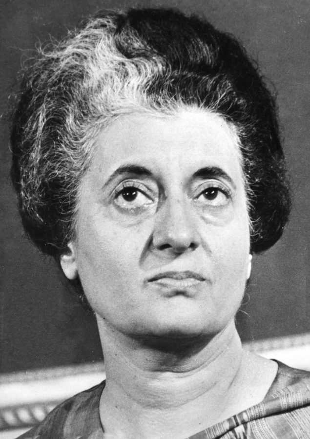 As the first female Prime Minister of India, Indira Gandhi served form 1966-1977 and 1980 until her assassination in 1984. 