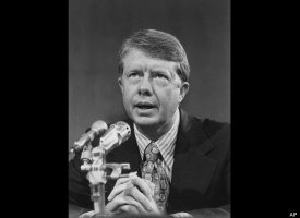 On this day in history, former president Jimmy Carter reported a UFO sighting. 