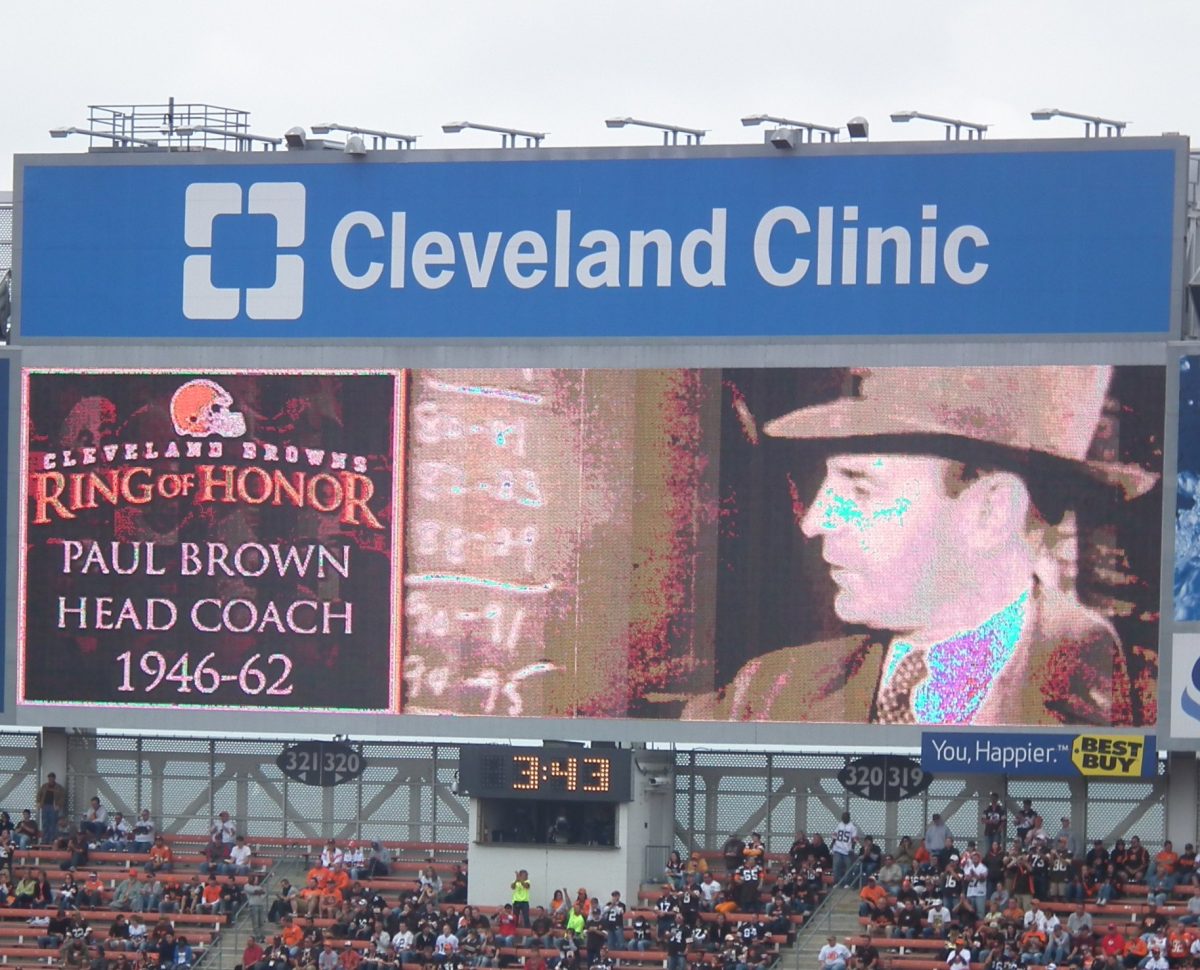 February 8th, 1945- Paul Brown is hired as the Cleveland Head Coach
