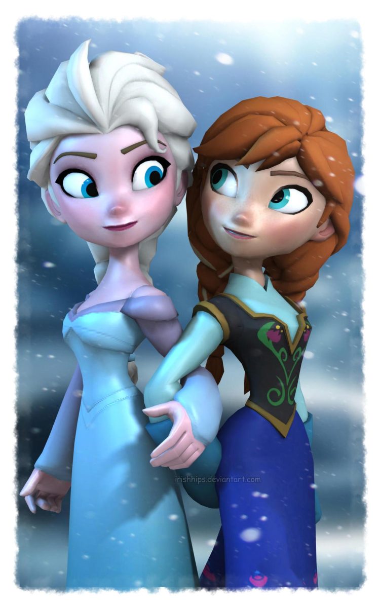 Once Elsa created a rapport with her sister, she was able to live her life freely.
