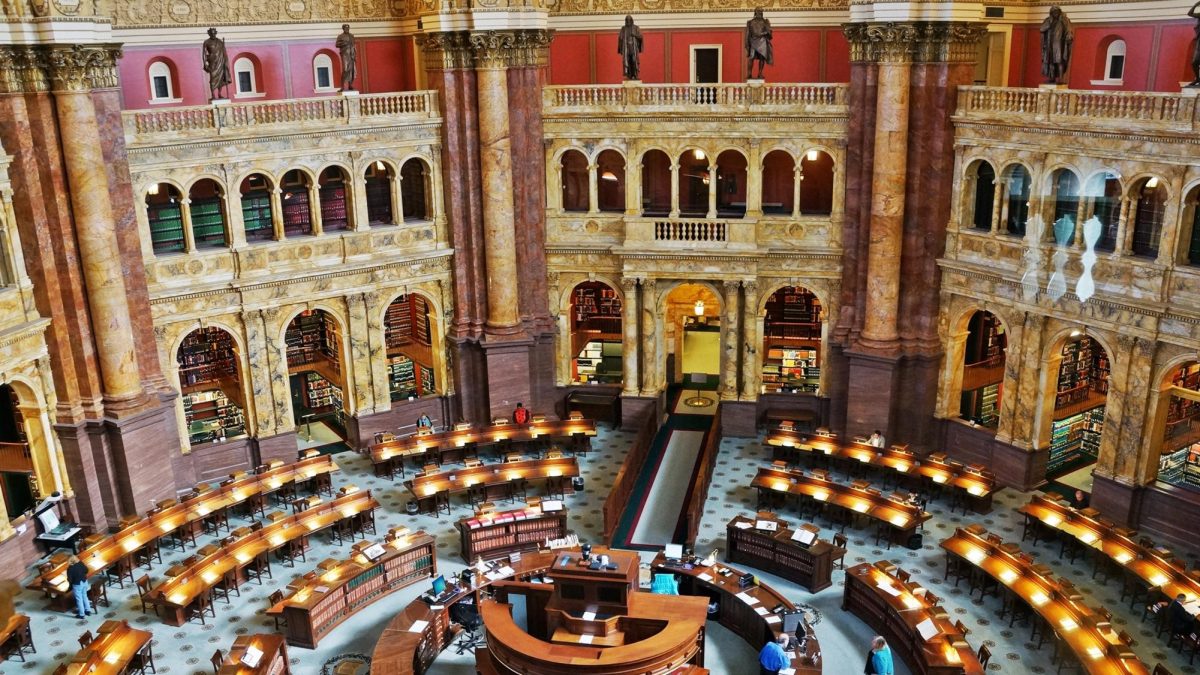 April 24, 1800- Library of Congress established