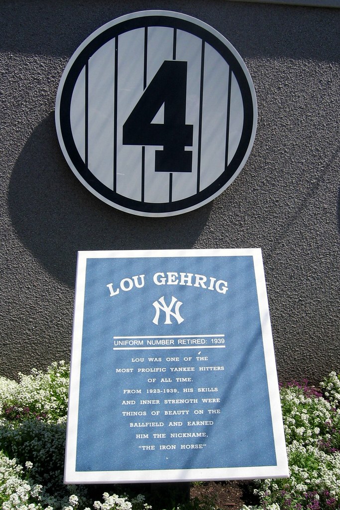 April 30, 1939-Lou Gehrig plays MLB record 2,130th consecutive game