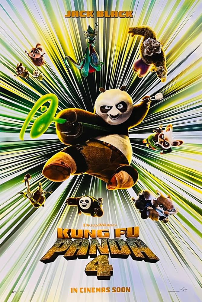 Kung Fu Panda 4 made over 500 million dollars this year in the box office. 