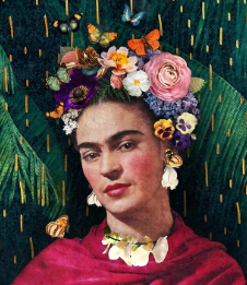 I paint self-portraits because I am so often alone, because I am the person I know best -Frida Kahlo