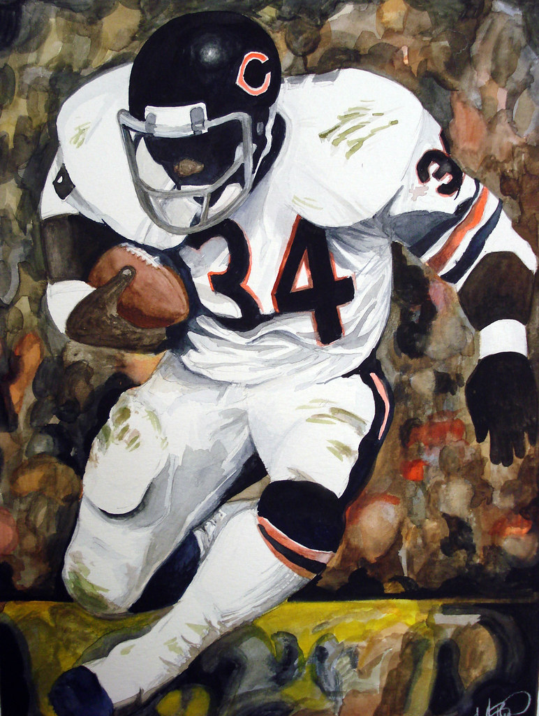 October 7th, 1984-Walter Payton becomes NFL all-time leading rusher