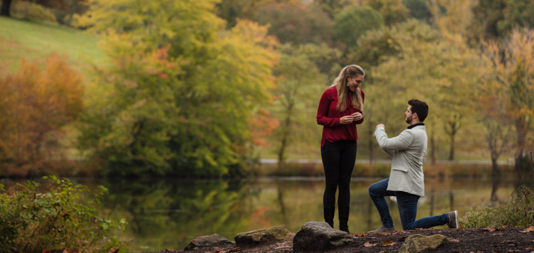 His proposal took her completely by surprise.
