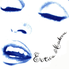 The Erotica album cover where Deeper and Deeper is featured on