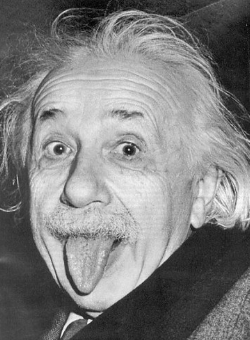 Two things are infinite: the universe and human stupidity; and I'm not sure about the universe. -Albert Einstein