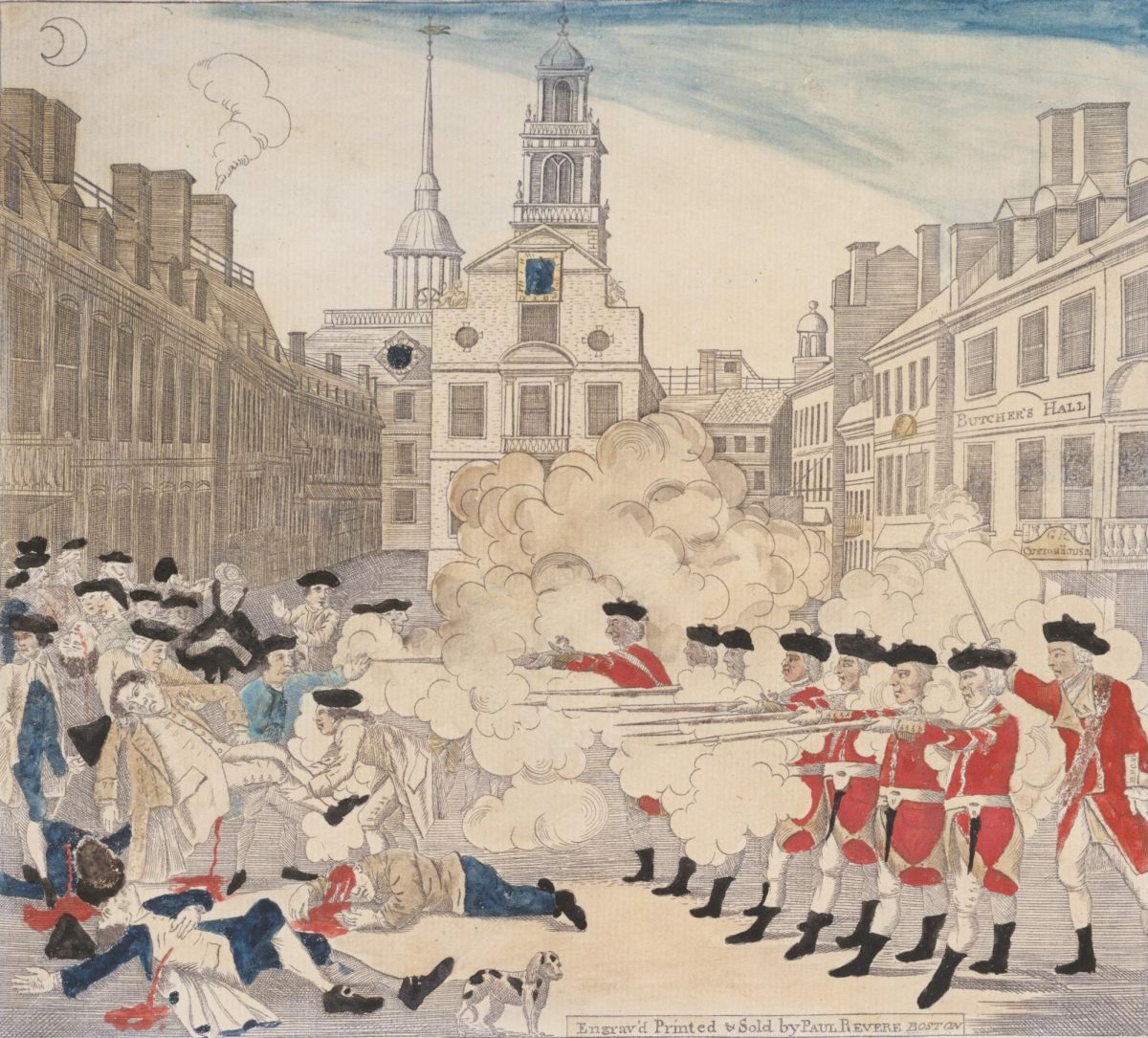 The Boston Massacre.