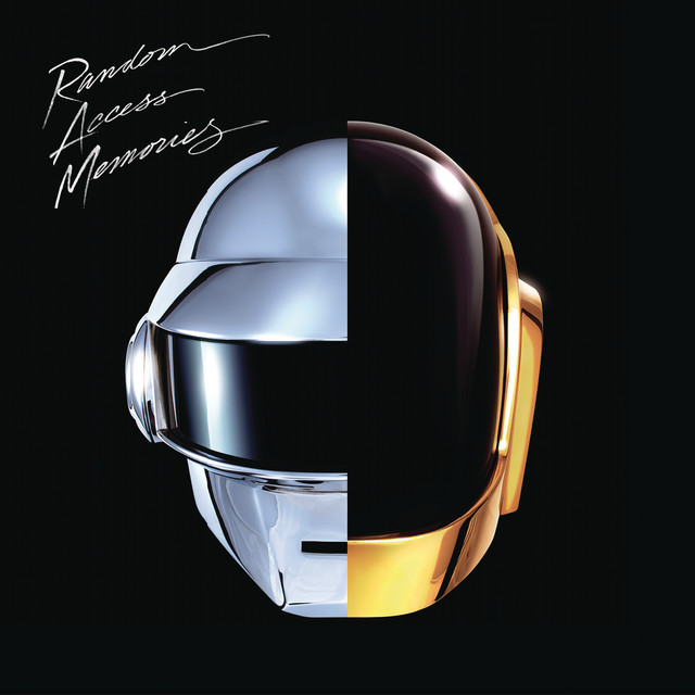 Cover art from the album Random Access Memories by Daft Punk where the song Get Lucky is featured on